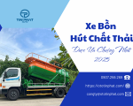 Xe Bồn Hút Chất Thải Được Ưu Chuộng Nhất 2025