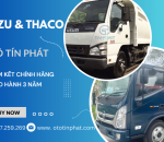 ISUZU & THACO: XE TẢI NÀO