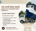 Xe Chở Rác Nhỏ Được Ưa Chuộng Nhất Hiện Nay