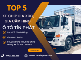TOP 3 XE CHỞ GIA XÚC, GIA CẦM HINO TỐT NHẤT HIỆN NAY