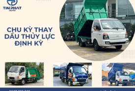 Thay Dầu Thủy Lực Định Kỳ Cho Xe Ép Rác Và Chở Rác Hyundai