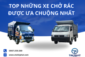 TOP NHỮNG XE CHỞ RÁC ĐƯỢC ƯA CHUỘNG NHẤT