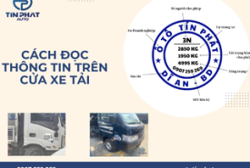 Cách đọc thông tin ghi trên cửa xe tải (logo xe tải)
