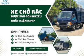 Xe Chở Rác Được Săn Đón Nhiều Nhất Hiện Nay
