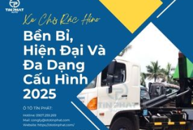 Xe Chở Rác Hino: Bền Bỉ, Hiện Đại Và Đa Dạng Cấu Hình 2025