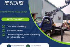Xe Nâng Người: 5 Lợi Ích Vượt Trội Thay Đổi Mọi Công Trình