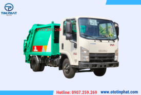XE ÉP RÁC 3 KHỐI ISUZU QKR 230 -MÁNG XÚC                                                                      