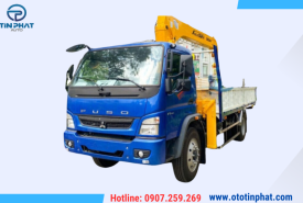 XE TẢI FUSO 8 TẤN GẮN CẨU SOOSAN 5 TẤN-Ô TÔ TÍN PHÁT