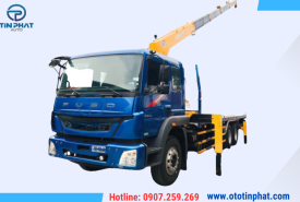 XE CẨU FUSO FJ 12 TẤN GẮN CẨU SOOSAN SCS525