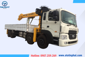 XE TẢI CẨU HYUNDAI HD320 CẨU SOOSAN 10 TẤN SCS1015