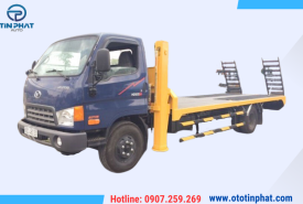 XE CHỞ MÁY CÔNG TRÌNH HYUNDAI 120SL 8 TẤN