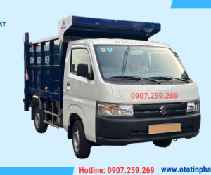 XE CHỞ RÁC 3 KHỐI SUZUKI - Ô TÔ TÍN PHÁT