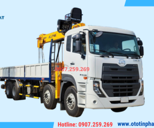 XE TẢI UD 4 CHÂN GẮN CẨU 12 TẤN SOOSAN  SCS1215