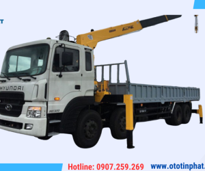 XE TẢI CẨU HYUNDAI HD320 CẨU SOOSAN 7 TẤN SCS746