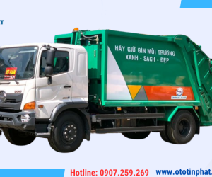 XE ÉP RÁC HINO 14 KHỐI - Ô TÔ TÍN PHÁT