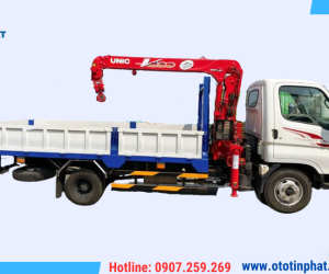 XE TẢI CẨU HYUNDAI 2 TẤN LẮP CẨU UNIC 3 TẤN