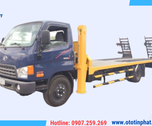 XE CHỞ MÁY CÔNG TRÌNH HYUNDAI 120SL 8 TẤN