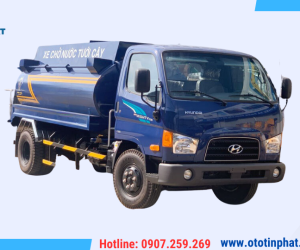 XE BỒN CHỞ NƯỚC 8 KHỐI HYUNDAI NEW MIGHTY 110SP