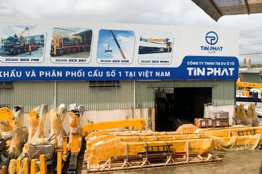 CẦN CẨU THUỶ LỰC SOOSAN SCS525