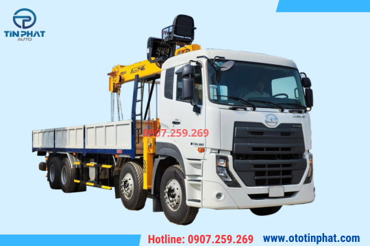 XE TẢI UD 4 CHÂN GẮN CẨU 12 TẤN SOOSAN  SCS1215