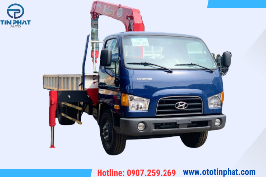 XE HYUNDAI 5 TẤN GẮN CẨU UNIC 340 - XE CÓ SẴN GIAO NGAY