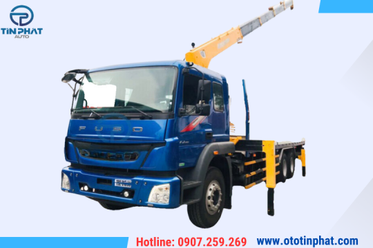 XE CẨU FUSO FJ 12 TẤN GẮN CẨU SOOSAN SCS525