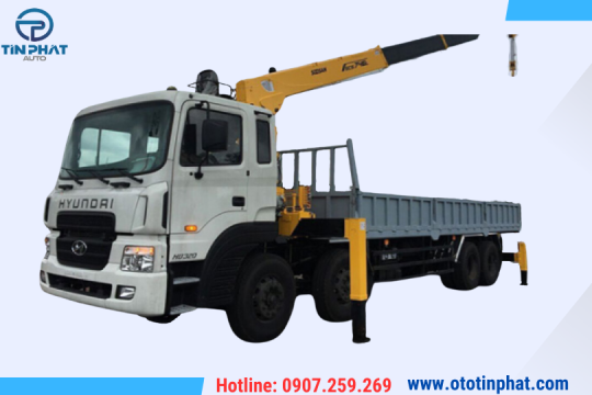 XE TẢI CẨU HYUNDAI HD320 CẨU SOOSAN 7 TẤN SCS746