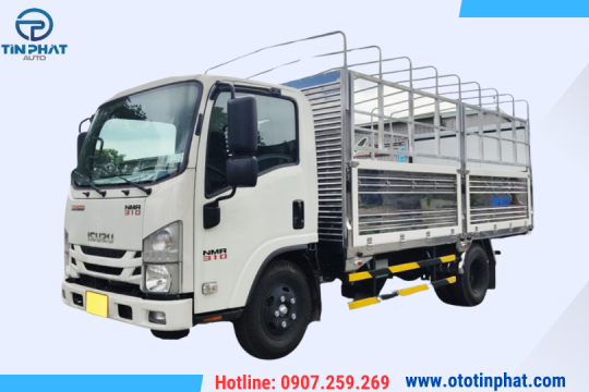 XE CHỞ GIA CẦM ISUZU NMR85HE4