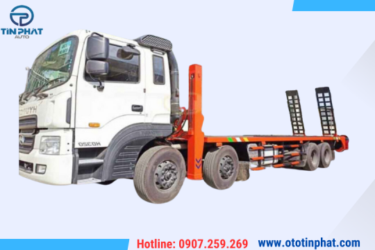 XE HYUNDAI HD320 CHỞ XE MÁY CHUYÊN DÙNG