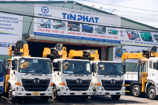 CẦN CẨU THUỶ LỰC SOOSAN SCS 746L