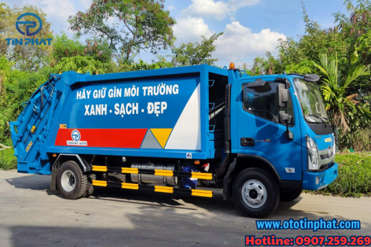 XE ÉP RÁC THACO OLLIN S720 12 KHỐI