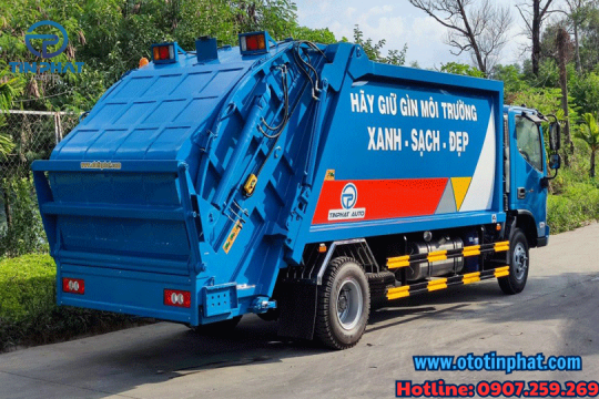 XE ÉP RÁC THACO OLLIN S720 12 KHỐI