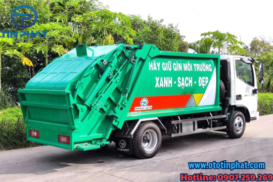 XE ÉP RÁC 6 KHỐI  THACO OLLIN S700 