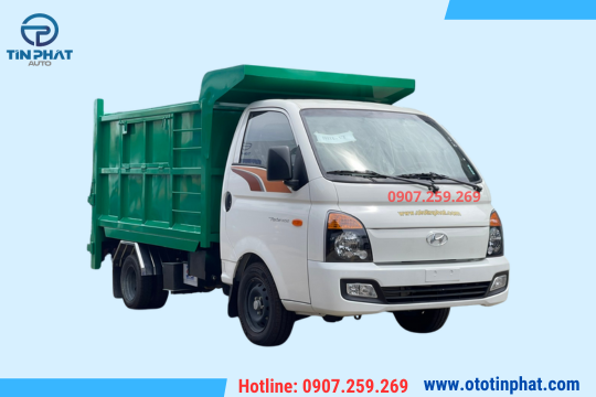  XE THU GOM RÁC 5 KHỐI  HYUNDAI NEW PORTER H150 - Ô TÔ TÍN PHÁT