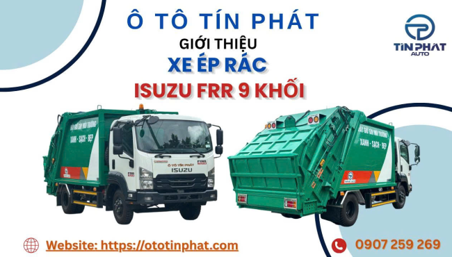 Tổng quan Xe Ép Rác 9 Khối ISUZU Euro 5 (Đời 2025)