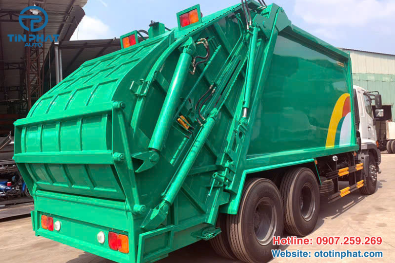 XE ÉP RÁC HINO 22 KHỐI