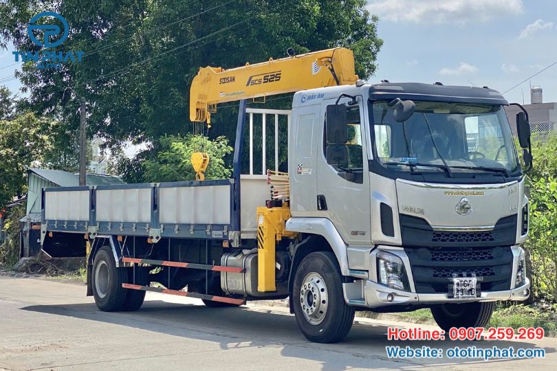 Cập Nhật Bảng Giá Xe Cẩu 5 Tấn Soosan Mới Nhất 2025