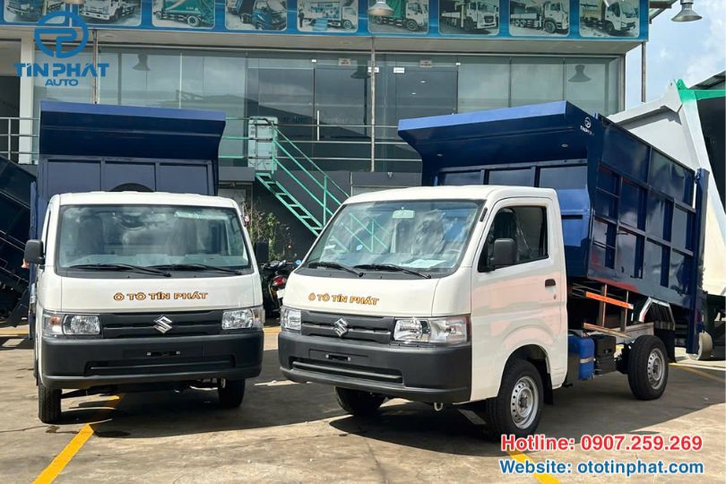 Suzuki Carry HDC61 - Xe chở rác nhỏ 3 khối