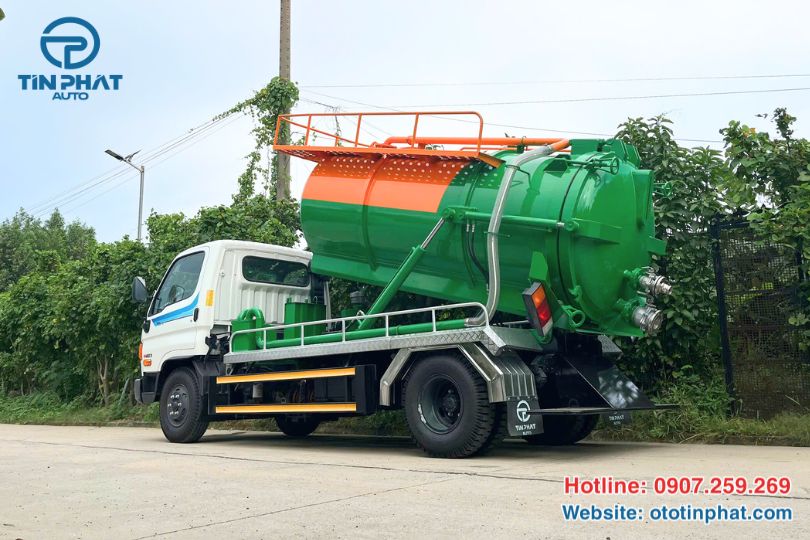 Tại sao nên mua xe hút bể phốt tại Ô tô Tín Phát