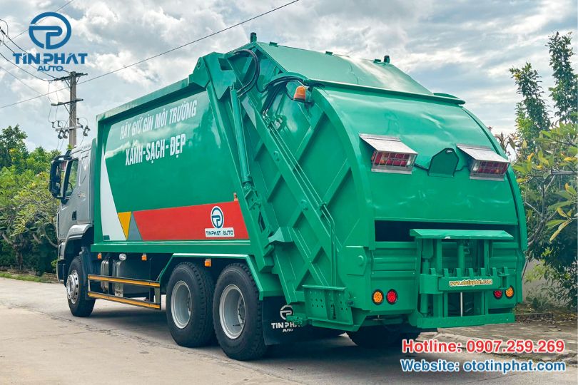 THÔNG SỐ KỸ THUẬT CỦA XE ÉP RÁC CHENGLONG 24 KHỐI
