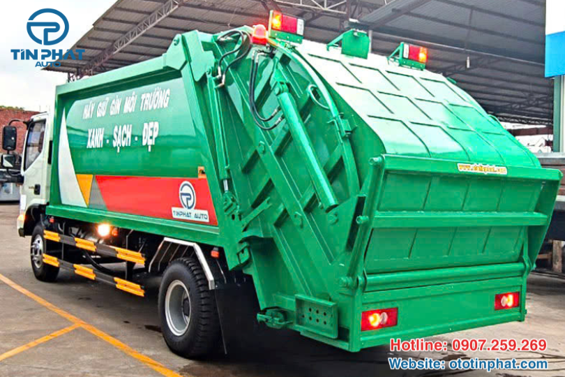 XE ÉP RÁC 12 KHỐI THACO OLLIN S720