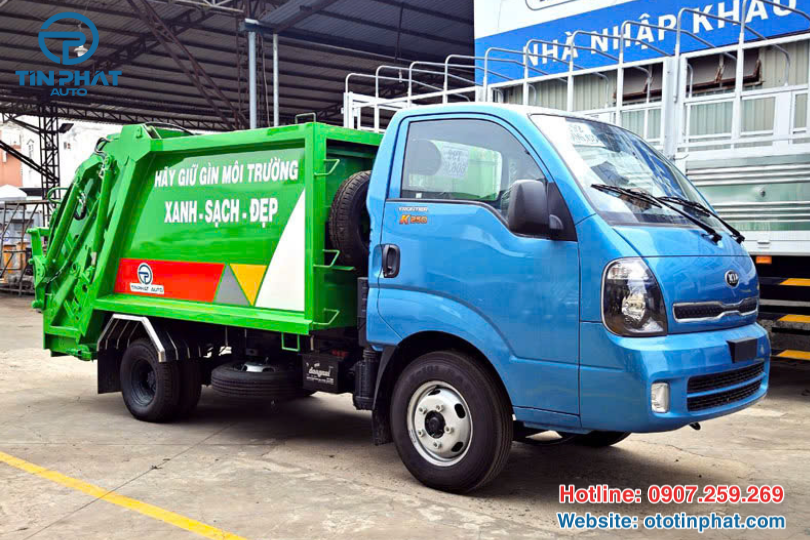 XE ÉP RÁC 3.5 KHỐI KIA