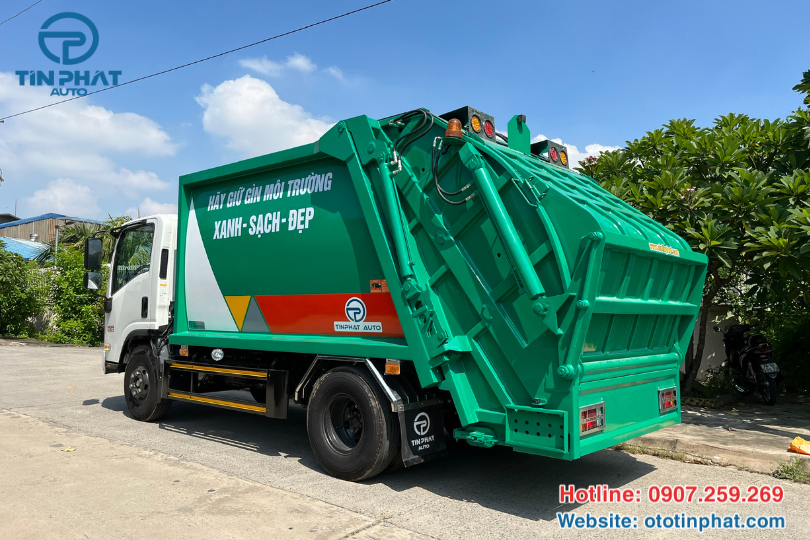 XE ÉP RÁC 7 KHỐI ISUZU NQR75HE5