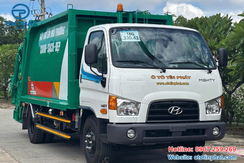 XE ÉP RÁC 9 KHỐI HYUNDAI