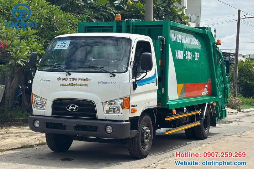 XE ÉP RÁC 9 KHỐI HYUNDAI