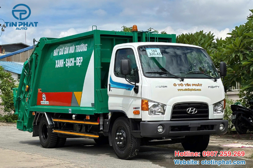 XE ÉP RÁC 9 KHỐI HYUNDAI