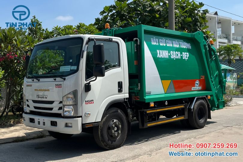 XE ÉP RÁC ISUZU GIẢI PHÁP THU GOM RÁC THẢI TOÀN DIỆN