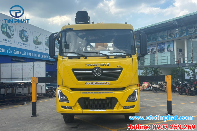 XE CẨU DONGFENG 3 CHÂN GẮN CẨU SOOSAN 8 TẤN 