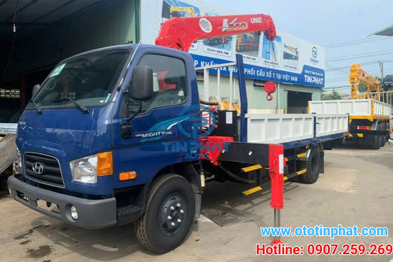 XE TẢI HYUNDAI 5 TẤN GẮN CẨU UNIC URV345