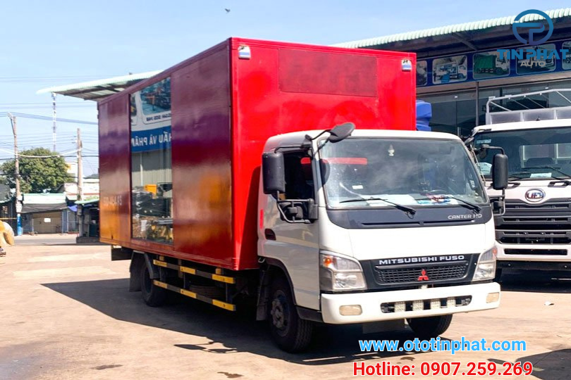 XE CHỞ XE MITSUBISHI CANTER